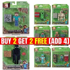 Diamond Minecraft Collection Action Figure SET Steve Enderman Overworld Kids Toy Toy Ship price