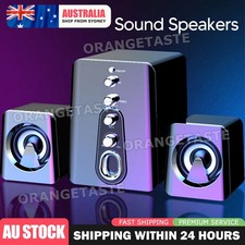 Surround Sound System LED Speakers Gaming Bass USB Wired for Desktop Computer PC Gaming Speaker price
