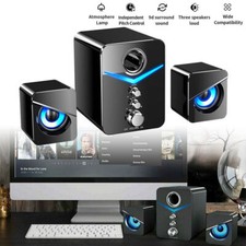 Surround Sound System LED Speakers Gaming Bass USB Wired for Desktop Computer PC Gaming Speaker price