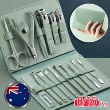 8/16PCS Set Tools Pedicure Kit Stainless Steel Nail Grooming Clippers Manicure Manicure & Pedicure Set price