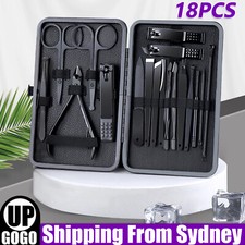 18pcs High Quality Manicure Pedicure Kit Set Stainless Steel Nail Clippers Tools Manicure & Pedicure Set price