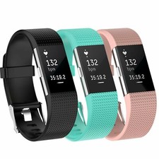 3 Pack Replacement Band for Fitbit Charge 2 Small Bracelet Watch Rate Fitness Watch and Bracelet Accessory price