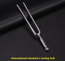Tuning Fork "A" 440 Tuner for Violin Mandolin Guitar Musical Instrument Steel AU String Instruments price
