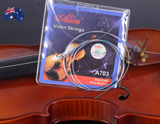ALICE Violin Strings Universal Full Set G-D-A-E Premium Alloy 4/4 3/4 1/2 1/4 AU String Instruments price