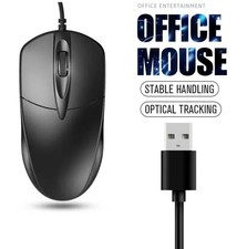 Wired Mouse For PC Laptop Computer Wheel-Black USB Optical Wired Mouse Scroll Wired Mouse price