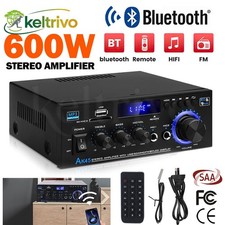 600W Bluetooth Amplifier w/Karaoke Wireless Receiver  Home Stereo Audio Amp AU Stereo Amplifiers price