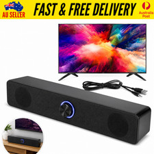 Bluetooth PC Soundbar USB Powered Speaker For TV Laptop Gaming Home Audio Gaming Speaker price