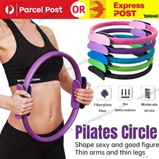Pilates Ring Yoga Resistance Circle Fitness Equipment for Toning Arms, Thighs AU Pilates Equipment price