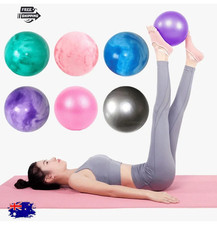 25cm Yoga Ball Exercise Pilates  Fitness Home Gym Equipment Stability  Balance Pilates Equipment price
