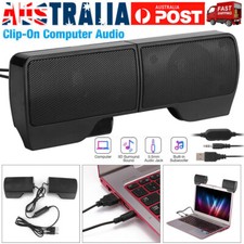 USB Wired Stereo Computer Speakers For PC Laptop Desktop TV Subwoofer Speaker AU Computer Speakers price