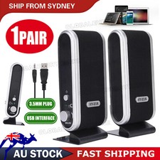 1 Pair USB Speakers Computer Speaker Sound Stereo For PC Notebook Desktop Laptop Computer Speakers price
