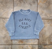 Vintage 90s Old Navy Clothing Co Toddler 2/3 USA Made Crewneck Sweatshirt Baby Sweatshirt price