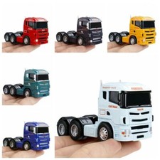 1:64 Scale Truck Cab Model Diecasts Alloy Engineering Vehicle Toy Gift For Boys Toy Vehicle price