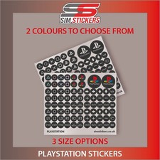 PlayStation Stickers Simulator Wheel/Controller 7.5 9 10mm for BACKLIT BUTTONS Xbox Controller and Accessories price