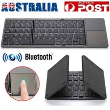 Mini Foldable Wireless Bluetooth Keyboard with Touchpad for PC Smartphone Table Wireless Keyboard price