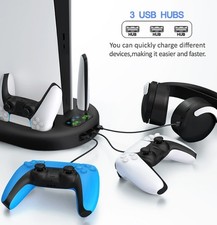 Stand And Charging Port For Playstation 5 High Quality Fast Charging And Cooling PlayStation Controller and Accessories price