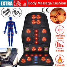 8 Mode Heated Back Massage Chair Cushion Car Seat Relieve Lumbar Neck Massager Massage Chair price