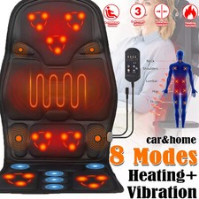 8 Modes Massage Seat Back Neck Full Body Massager Shiatsu Chair Heat Cushion Pad Massage Chair price