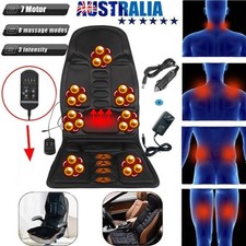 8 Mode Massage Seat Cushion W/Heated Back Neck Massager Chair For Home & Car Massage Chair price