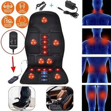8-Mode Full Back Massage Vibration Cushion Car Chair Seat Pad Mat Heat Massager Massage Chair price