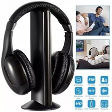 Wireless TV Headphones 5 In 1 Home Headset For TV Watching TV Ear Microphone AU Headphones price