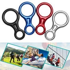 Heavy Duty 35KN Figure 8 Descender for Rock Climbing and Abseiling Aluminum Gear Climbing Gear price