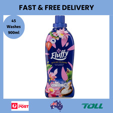 Fluffy Concentrate Liquid Fabric Softener Conditioner 900mL 45 Washes Lotus Fabric Softener price