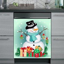 NEW Christmas Dishwasher Magnetic Sticker, Magnet Dishwasher Door Magnet Cover Dishwasher Sticker price