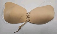 Lot Of 7 Adjustable Gel Breast Nipple Cover Lift One Beige Six Black Assorted S Breast Pads & Protectors price