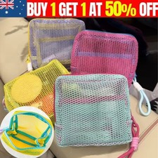 Mesh Makeup Bag Mesh Cosmetic Bag Travel Toiletry Bag Pouch wi/Zipper Purse Bag Makeup Bag price