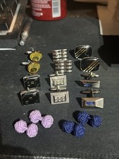 Vintage Nice Mens Cufflinks Lot of 8 Pairs Fast Shipping Cufflinks price