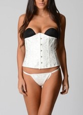 Sensual Couture Wedding Underbust 2 Piece Corset Set 6 8 10 12 14 16 18 20 22 24 Corset price