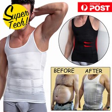 MEN'S SLIMMING ABDOMEN BODY SHAPER UNDERWEAR CORSET COMPRESSION VEST/SHIRT TANK Corset price