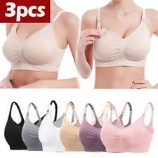 3PC/lot Maternity Nursing Bras Cotton Breastfeeding Pregnant Women Pregnancy Nursing Bra price