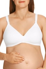 Berlei Ladies Barely There Maternity Wirefree Bra size 16D Colour White Nursing Bra price