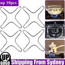 UP10X Stove Top Gas Cooker Trivet Metal Plate Ring Reducer Coffee Pot Stand 20CM Trivet price