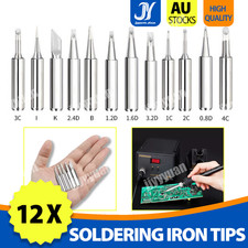 12pcs/set 900M-T Soldering Solder Iron Tips Bit For Hakko Welding Station Tools Solder & Soldering Iron price