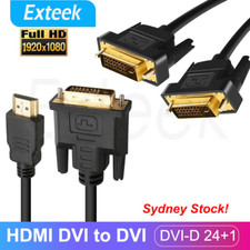 HDMI DVI to DVI Cable Male DVI-D 24+1 for LCD Monitor PC Projector DVD Cord Lead Projector Cables price