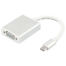 USB-C USB 3.1 Type-C Male to VGA Monitor Projector Adapter Cable For Macbook 12" Projector Cables price
