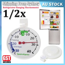 1/2pcs Refrigerator Hanging Thermometer Freezer Fridge Temperature Gauge hanger Thermometer price