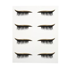 4 Pairs Eyelid and Eyelash Stickers False Eyelashes Makeup Beauty Products Kit False Eyelash Products price