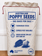 5kg Australian Blue Poppy Seeds | Quality Tasmanian Stock | Fast Post ⭐ Seeds price