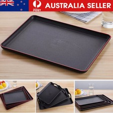 Plastic Serving Tray Rectangular Dinner Anti-slip Tables Breakfast Serving Tray Serving Tray price