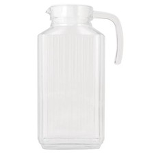 Glass Fridge Jug 1.7L Water Juice Pitcher with Lid Slim Door Bottle Pitcher price