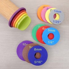 Rolling Pin Spacer Guides Compatible with Joseph Rolling Pins - Various Sizes Rolling Pin price