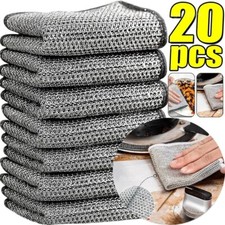 5/10/15/20 Multipurpose Wire Dishwashing Rags Scouring Washing Cloth for Kitchen Dishwashing price