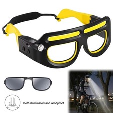 USB Rechargeable LED Glasses Lamp Outdoor Hiking Running Headlight Flashlight Outdoor Glasses price
