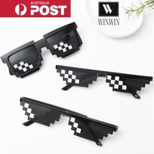 Thug Life Sunglasses Deal With It 8/6 Bit Pixel Glasses Cool Fashion Goggles Outdoor Glasses price