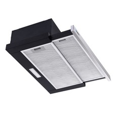 Devanti 600mm Range Hood 60cm Slide out Rangehood Kitchen Canopy Stainless Steel Range Hoods price