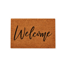 Welcome Coir Door Mat Home Carpet Front House Apartment DIY Entry Doormat price